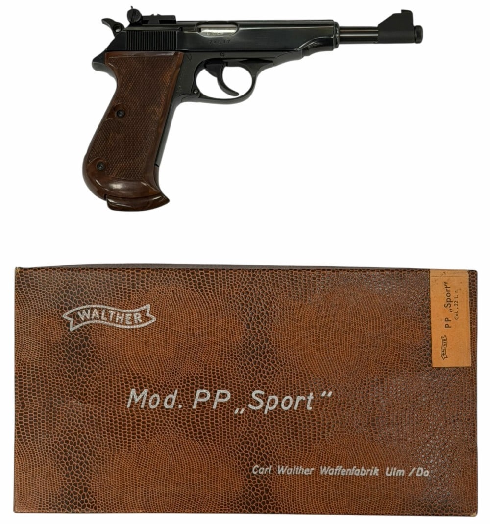 Walther Model PP Sport 22 L.R. Semi-Automatic Pistol in Box (1 of 18)