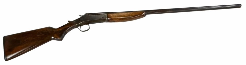 Hercules .12 Ga Single Shot Shotgun: Hercules .12 Ga Single Shot Shotgun.? The vintage Hercules .12 Ga single shot shotgun is in nice used condition.? Barrel measures 29 7/8 inches in length.? Barrel has a nice patina look.? Action is ti