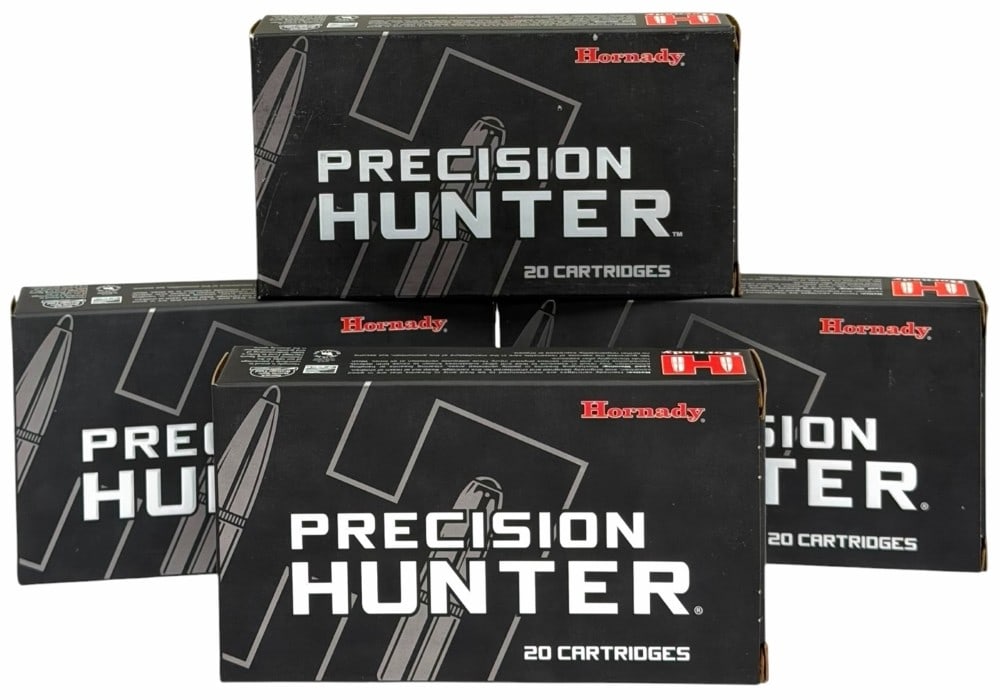 80 Rounds of Hornady Precision Hunter 6.5 Creedmoor Ammunition 143 Grain Hornady ELD-X Polymer Tip (1 of 3)
