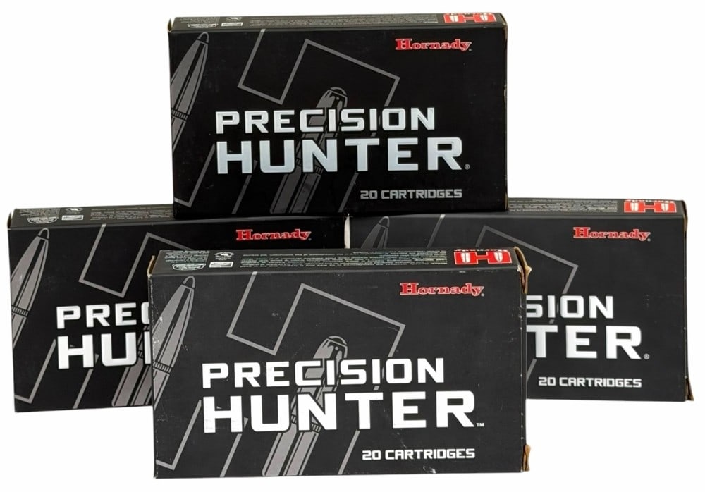 66 Rounds of Hornady Precision Hunter 6.5 Creedmoor Ammunition 143 Grain Hornady ELD-X Polymer Tip: 66 Rounds of Hornady Precision Hunter 6.5 Creedmoor Ammunition 143 Grain Hornady ELD-X Polymer Tip. This lot is for 3 boxes of 20 each and 1 box of 6. Accuracy and terminal performance are the corners