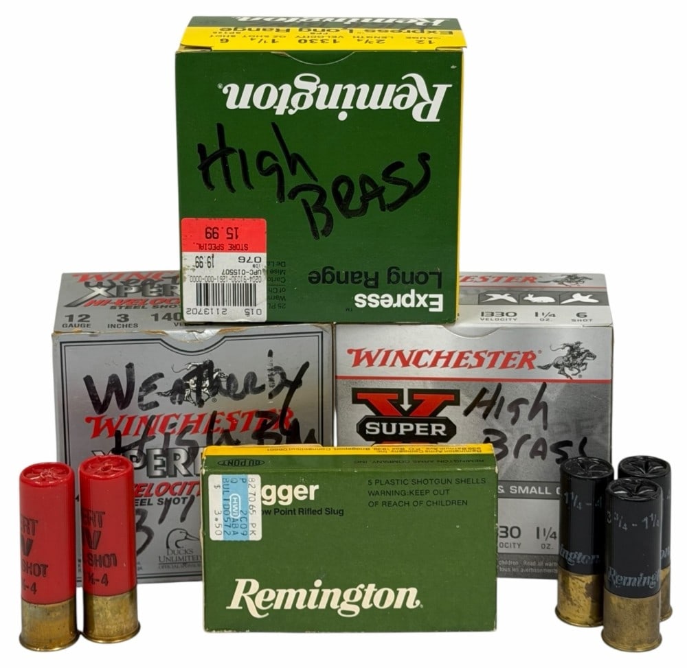 85 Rounds of Winchester and Remington 12GA. Shotgun Ammunition (1 of 4)