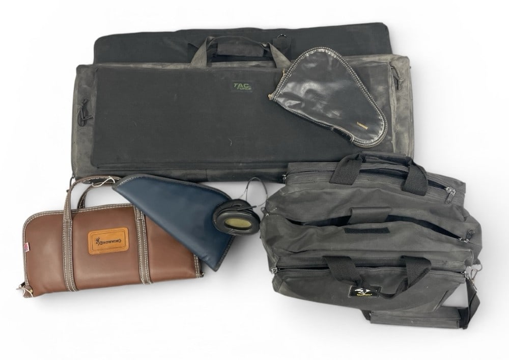 Lot of (6) Various makes and Models Soft Sided Gun Cases (1 of 6)