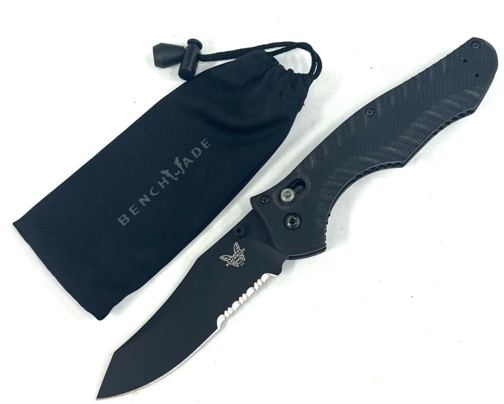 Benchmade 810 Contego Combo Edge CPM-M4 Osborne Design Folding Pocket Knife Made in USA (1 of 7)