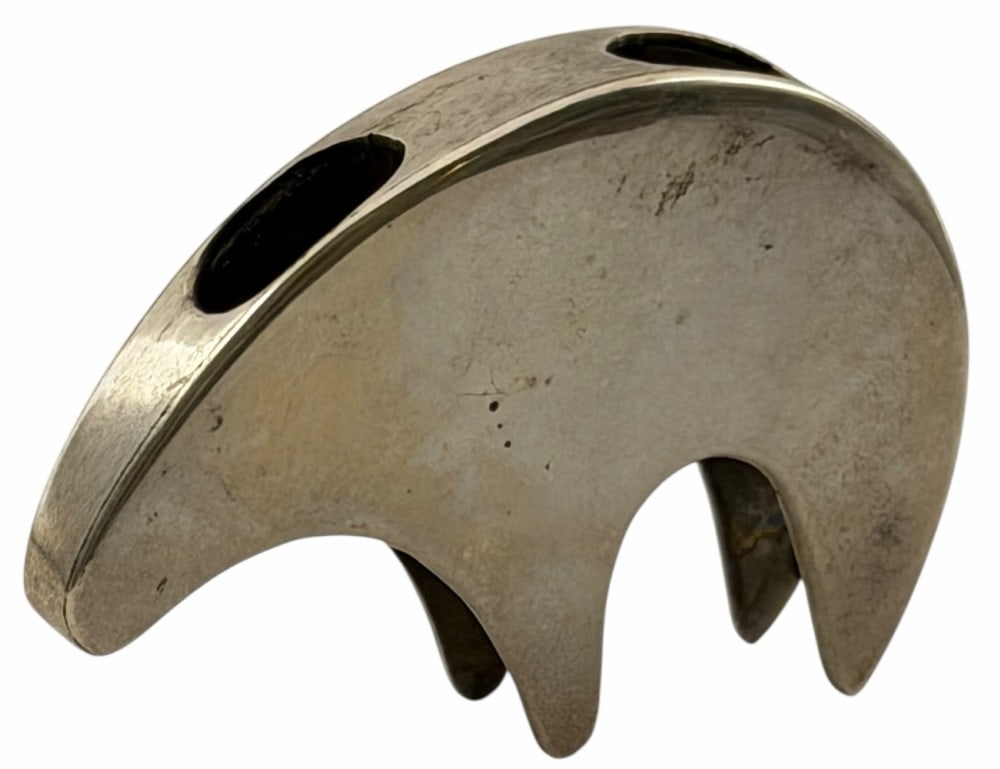 H. Lewis Sterling Silver Native American Bear Pendant (1 of 6)