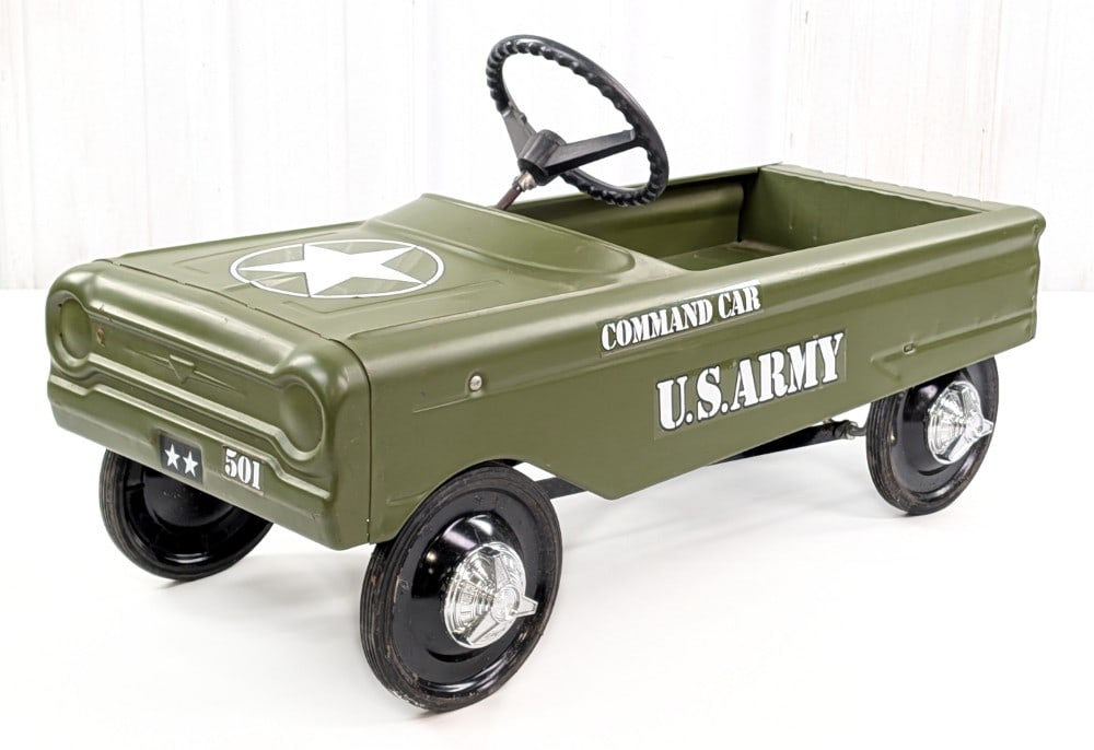 Original AMF U.S. Army Command Car Pedal Car (1 of 10)
