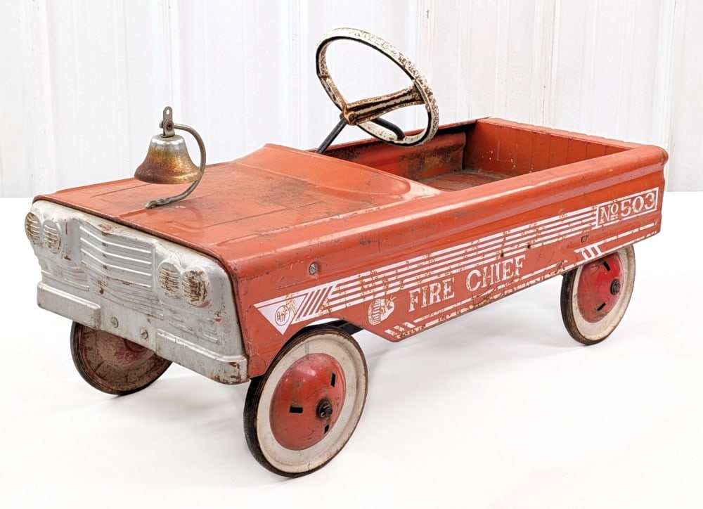 Original AMF No. 503 Fire Chief Pedal Car (1 of 9)
