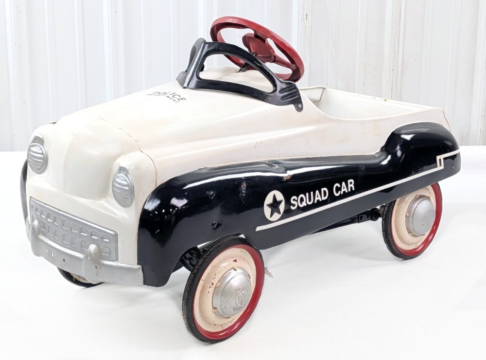 Custom Murray Police Squad Car Pedal Car (1 of 9)