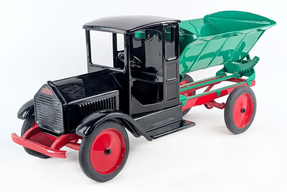 Restored Sturditoy Construction Co. Side Dump Truck (1 of 9)