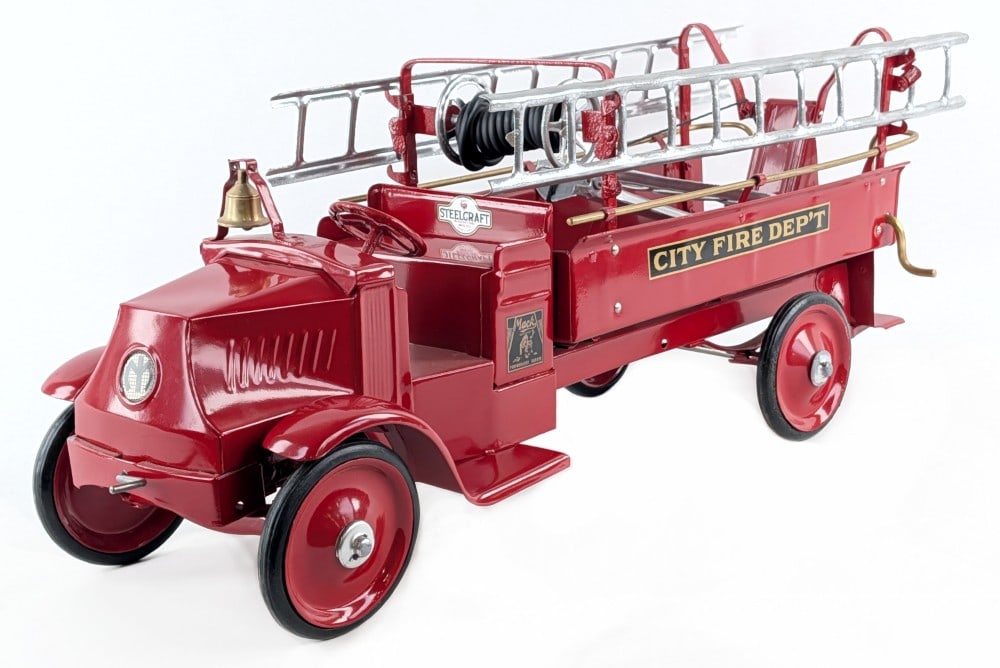 Restored Steelcraft Mack City Fire Dept. Ladder Truck (1 of 10)