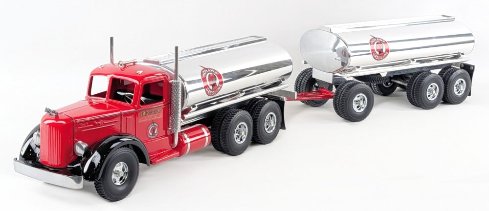 Fred Thompson Smith Miller Mohawk Tanker Truck w/ Pup Trailer (1 of 11)