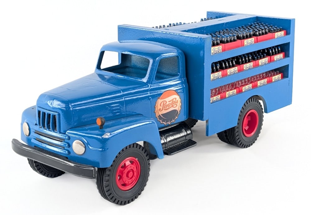C&M Farm Toys Custom International R-190 Pepsi-Cola Delivery Truck (1 of 7)