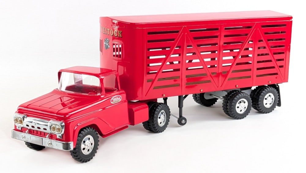 Restored Tonka Livestock Truck (1 of 9)