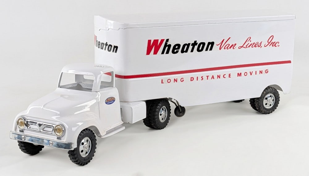 Custom Tonka Wheaton Van Lines Inc. Truck and Trailer (1 of 9)