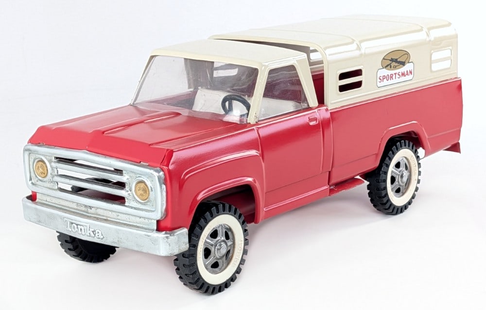 Custom Tonka Dodge Pickup Truck with Sportsman Topper (1 of 6)