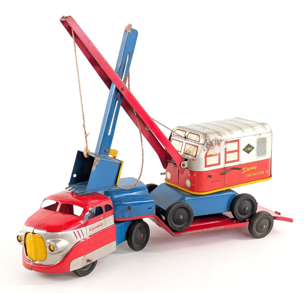 Original Wyandotte Truck with Trailer & Steam Shovel (1 of 11)
