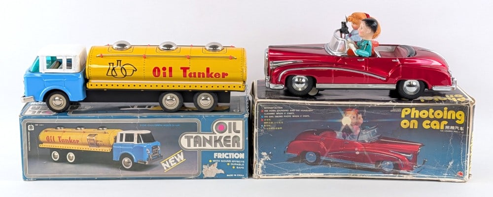 Tin Friction Oil Tanker and Battery Op. Photoing on Car (1 of 14)