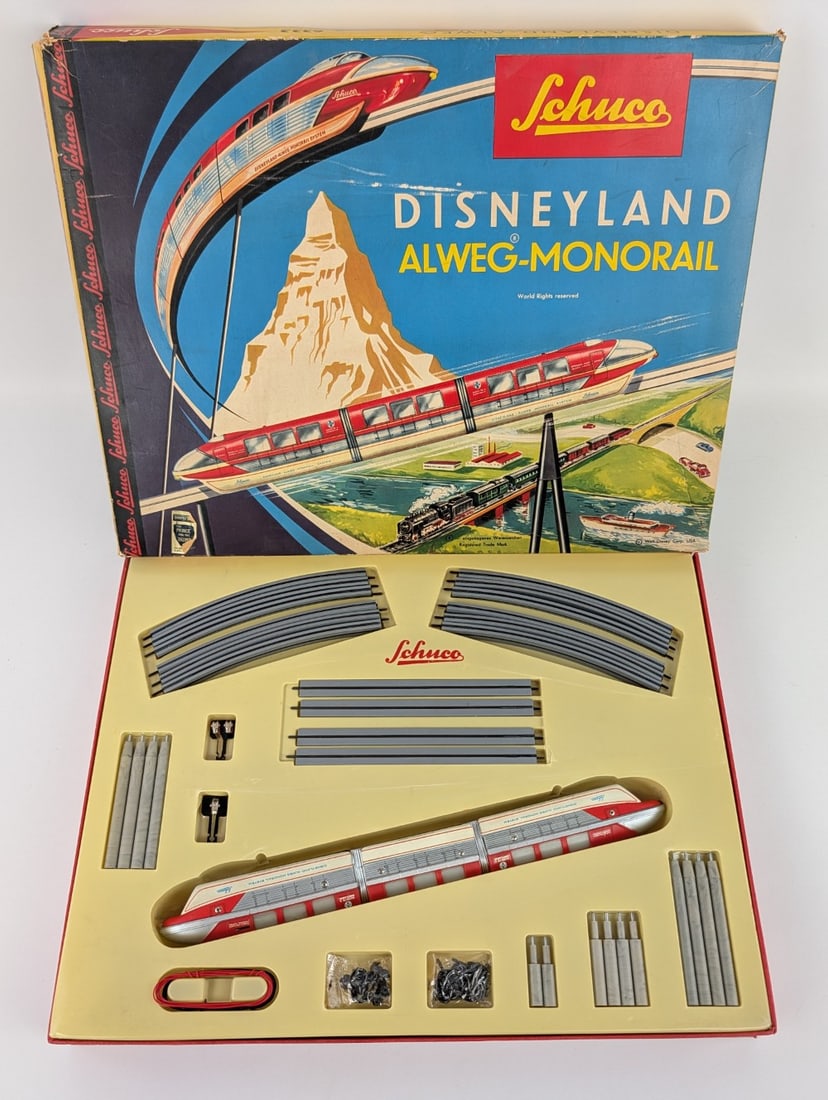 German Schuco Disneyland Alweg-Monorail with Box - 2