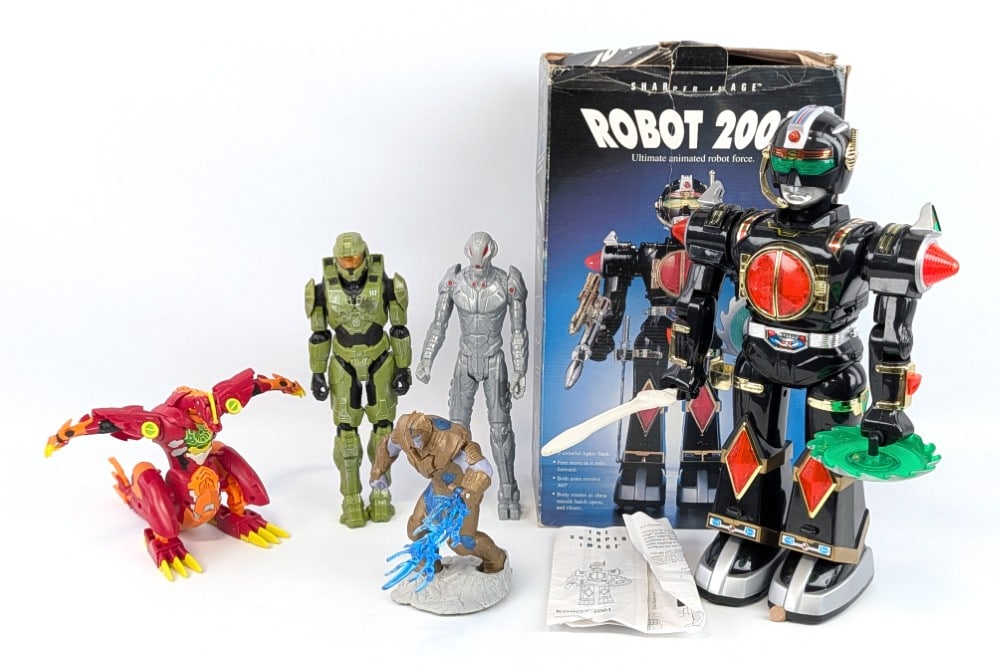 Robot 2001 and Action Figures (1 of 5)