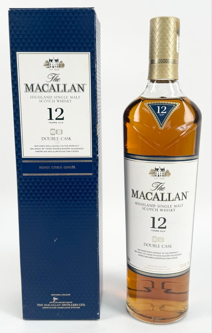 Macallan 12 Year Single Malt Scotch Whisky (1 of 2)