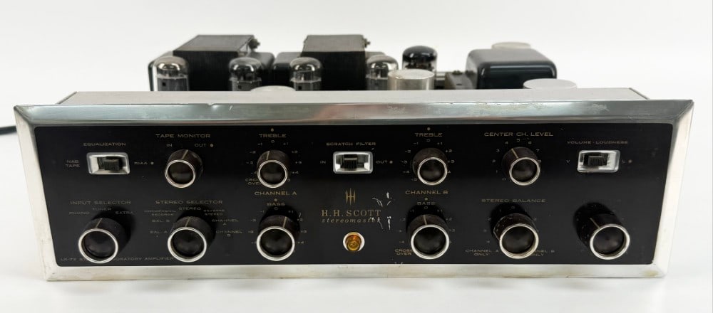 Scott Stereomaster LK-72 2-Channel Stereo Laboratory Kit Tube Amplifier (1 of 6)