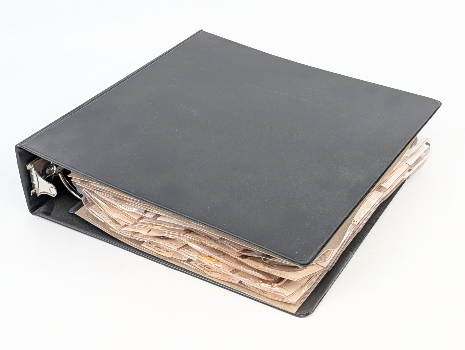 Binder of Czech Military Pins & Badges: Binder has approx a total of 115 pieces. Pieces are all in nice condition with different amounts of tarnishing and wear from age. Ref #: 6395