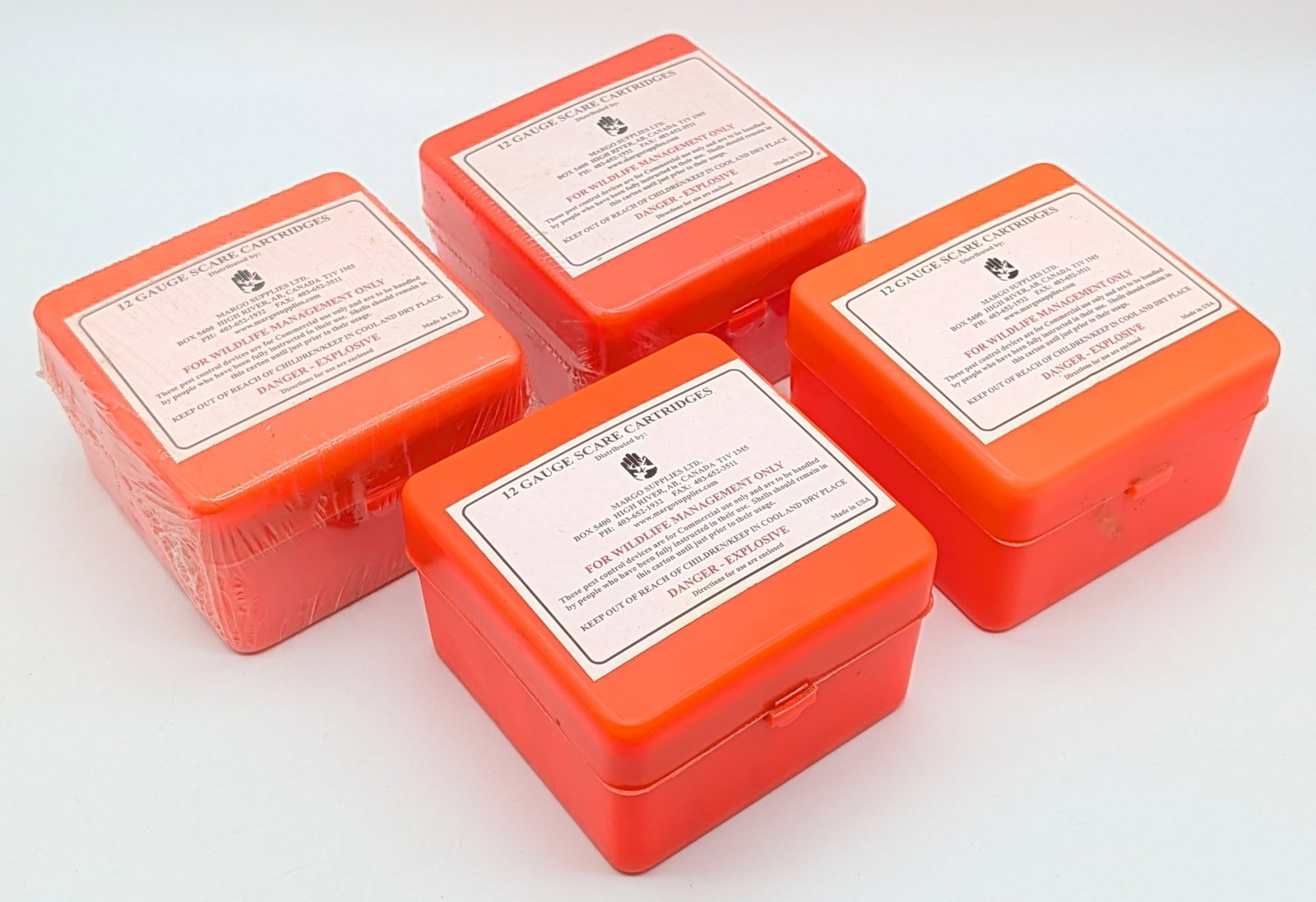 78 Rnds Margo Supplies 12 Ga Scare Cartridges (1 of 2)