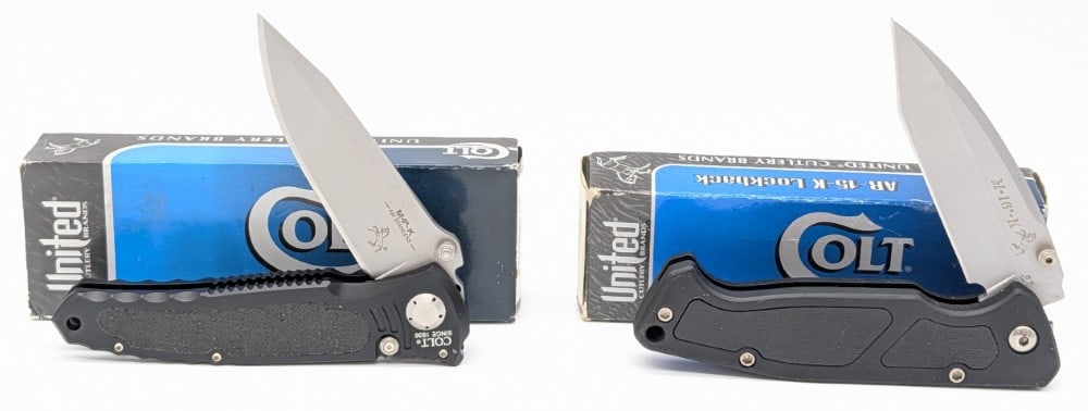 Colt M-16-K & M4-K Folding Knives w/ Boxes (1 of 5)
