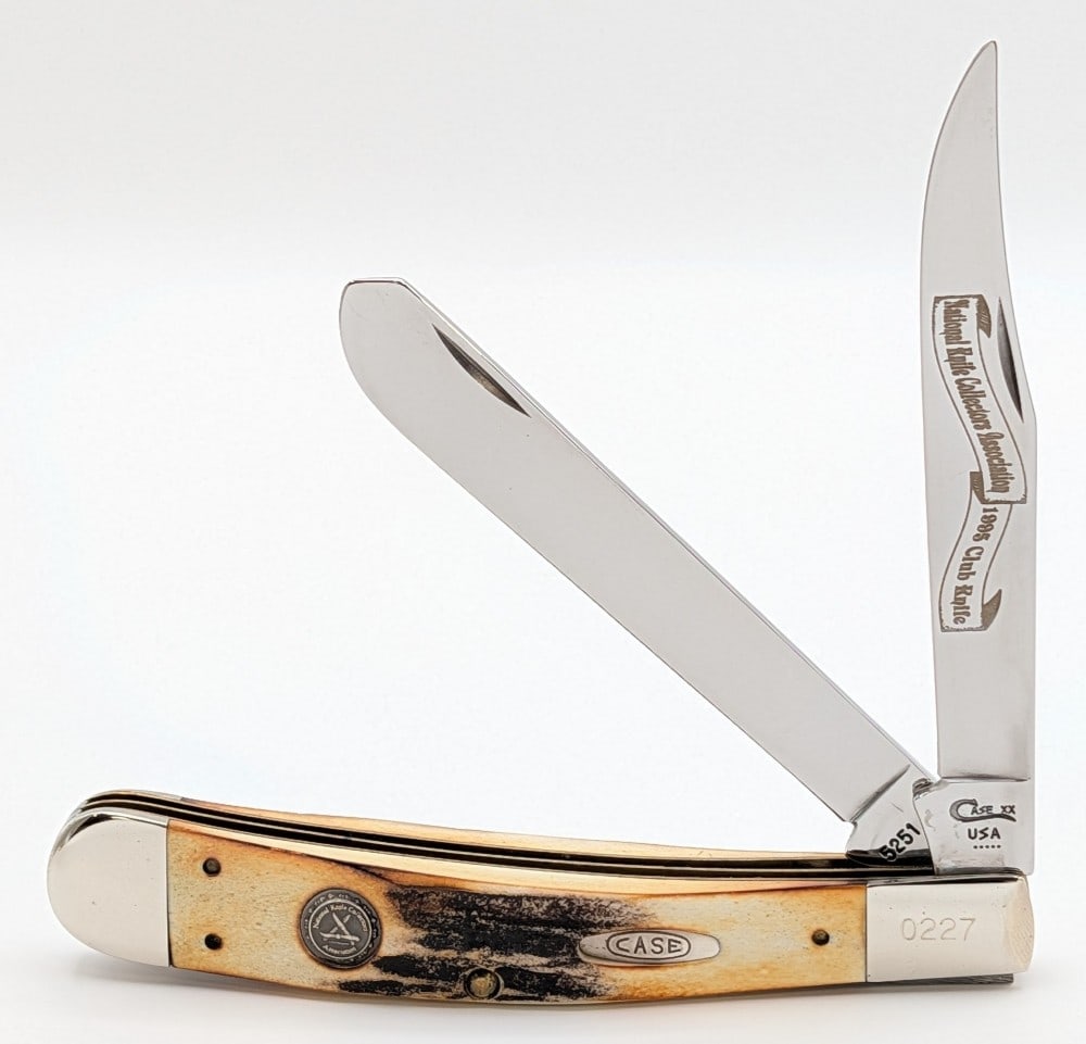 Ltd 1995 Case XX NKCA Stag Large Trapper 5251 (1 of 4)