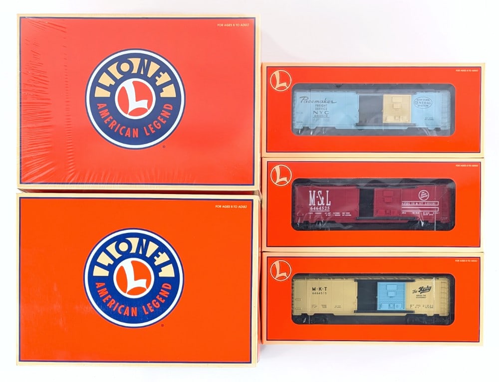 (2) Lionel Boxcar Series VIII 3-Pack Sets 6-29267 (1 of 6)