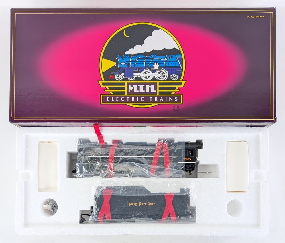 MTH Nickel Plate Road 2-8-4 Berkshire Steam Loco w/ Tender 20-3032-1 (1 of 7)