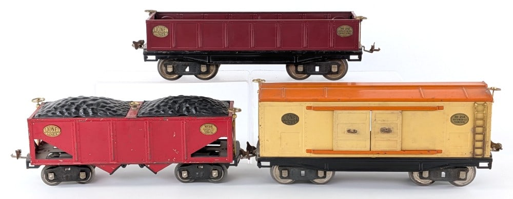 Lionel Standard Gauge 516 Coal Hopper 212 Gondola 214 Automobile Furniture (1 of 8)