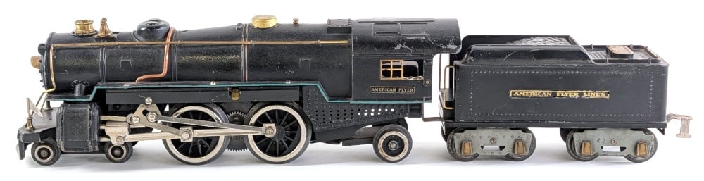 American Flyer Wide Gauge 4680 Locomotive & Tender (1 of 10)