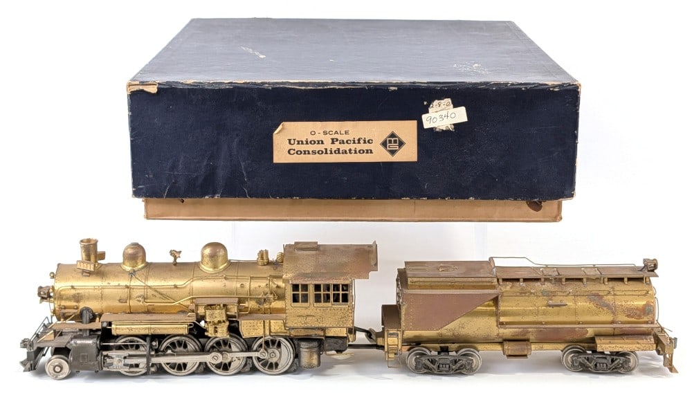 KTM Max Gray Union Pacific Consolidation Engine & Tender (1 of 11)