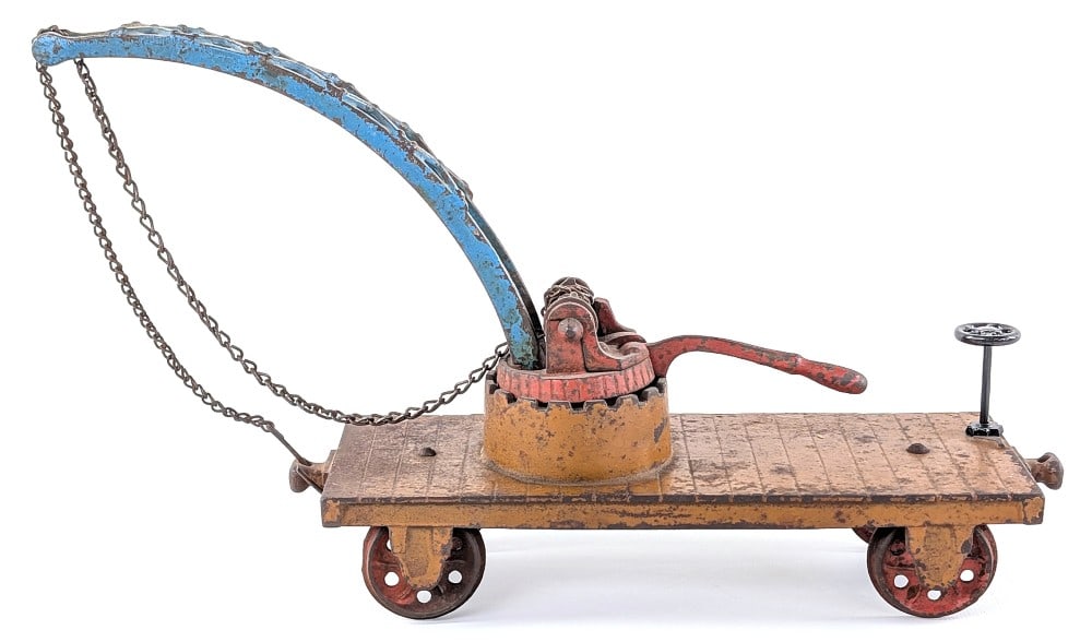 Arcade Cast Iron Wrecking Car - Orange (1 of 8)