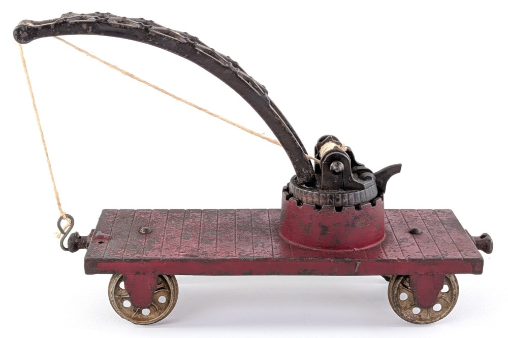 Arcade Cast Iron Wrecking Car - Red (1 of 8)