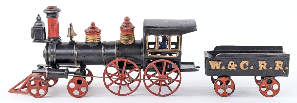 Welker & Crosby 4-4-0 Locomotive with Tender (1 of 10)