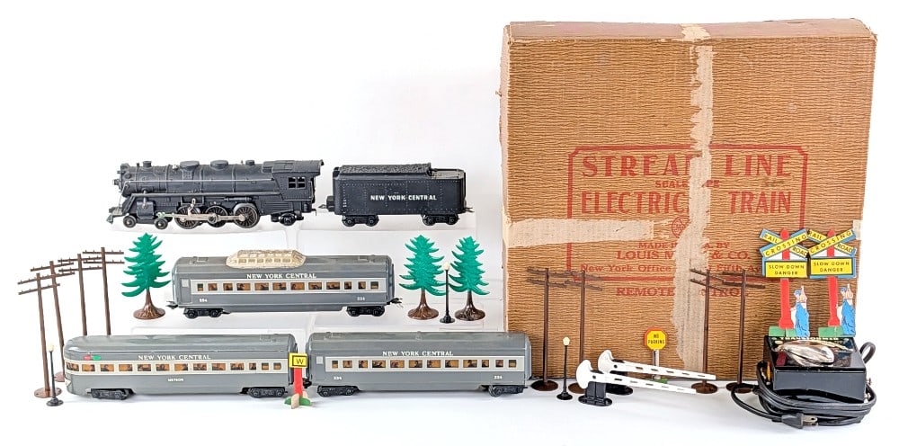 Marx New York Central Passenger Set #35150 In Original Box (1 of 13)