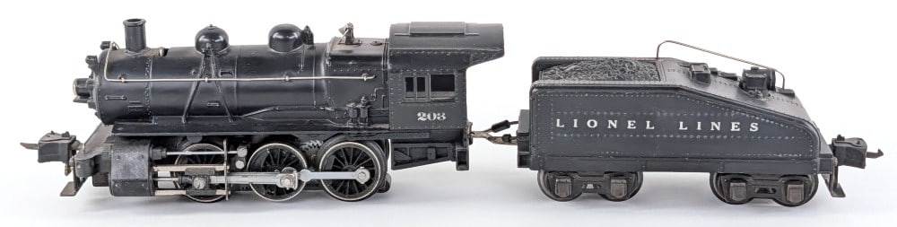 Lionel 203 Steam Switcher 0-6-0 with 2203T Tender (1 of 10)
