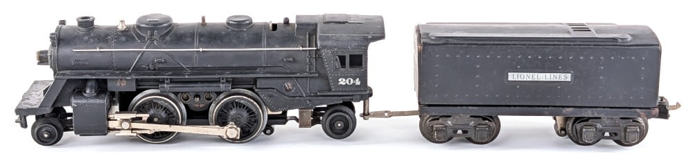 Lionel 204 Steam Locomotive with 1689W Tender (1 of 10)