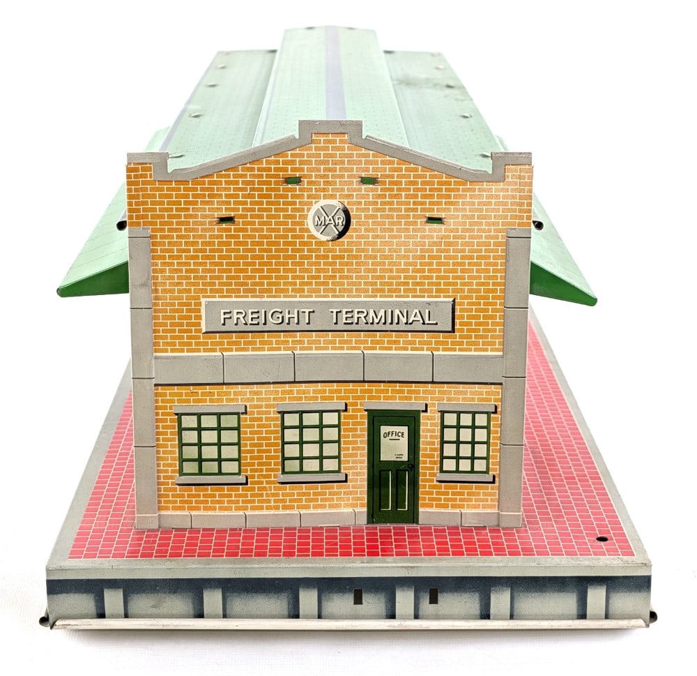 Marx Tin Freight Train Terminal - 4
