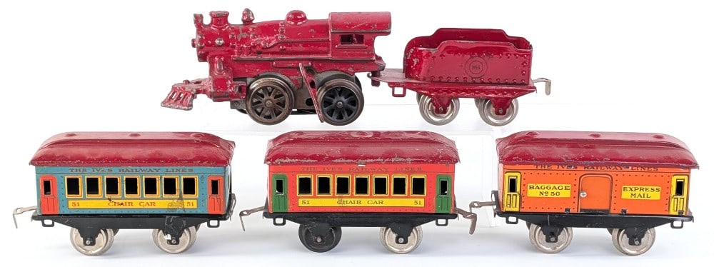 Ives O Gauge Seneca Passenger Set (1 of 6)