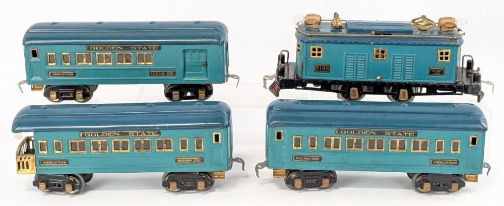 American Flyer Golden State Train Set (1 of 17)