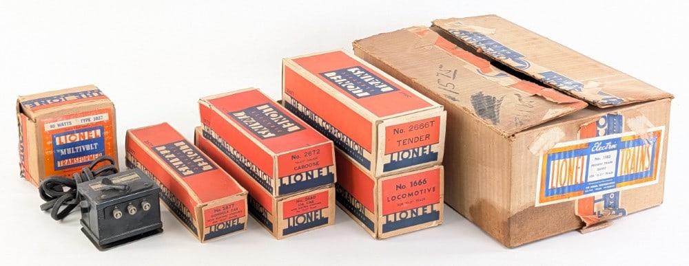 Lionel No. 1185 Freight Train Outfit Set Box (1 of 8)