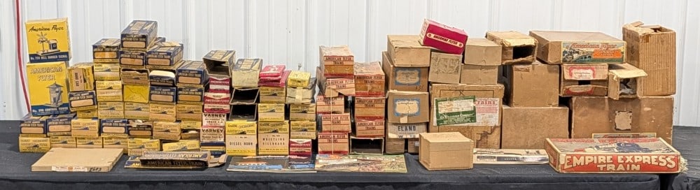 Collection of Empty American Flyer Boxes (1 of 10)