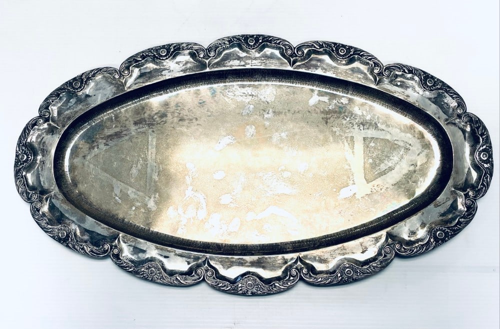 William Mammatt & Son Sterling Silver Platter (1 of 8)