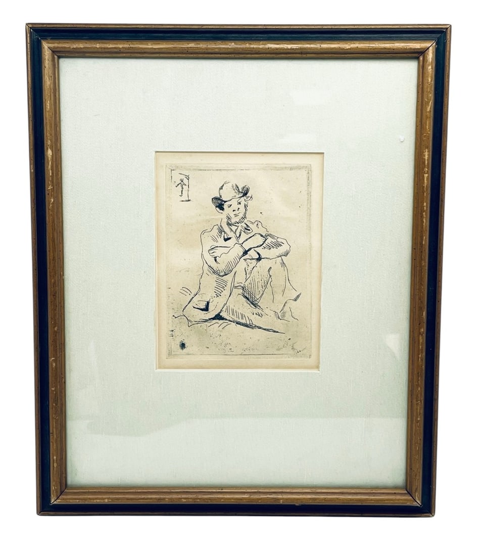 Paul Cezanne ?Portrait De Guillaumin? Etching (1 of 11)