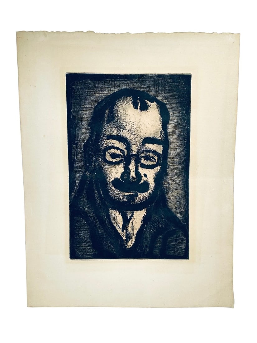 Georges Rouault ?The Infamous Politician? Etching (1 of 10)