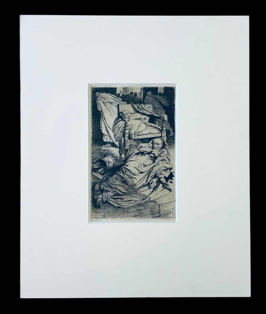 Arthur Kampf ?Meuchelmord? (Assasination) Etching (1 of 8)
