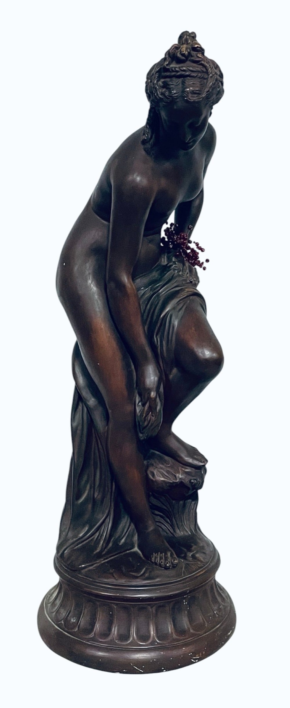 ?The Bathing Venus? After Gabriel Allegrain Terracotta with Bronze Patina: Update