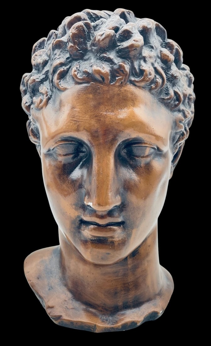Vintage Alex Backer Ceramic Apollo Bust (1 of 11)